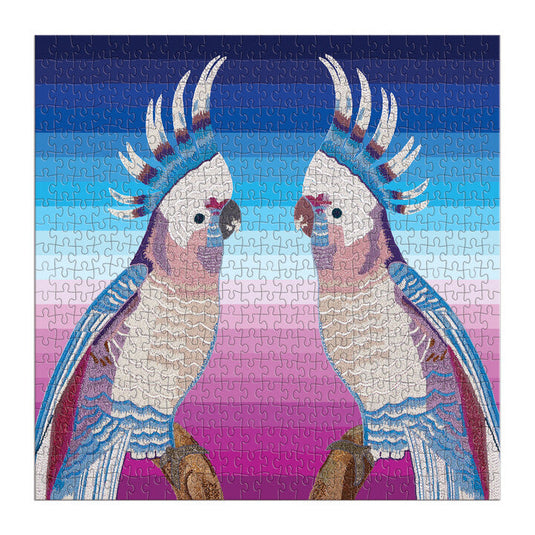 Parrots 500 Piece Jigsaw Puzzle by Galison - 4