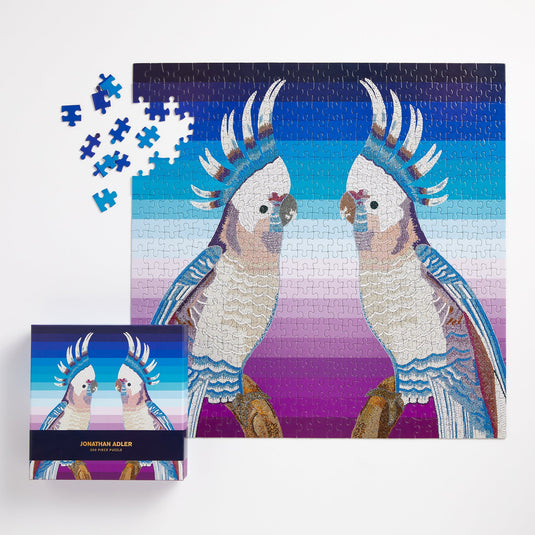 Parrots 500 Piece Jigsaw Puzzle by Galison - 6