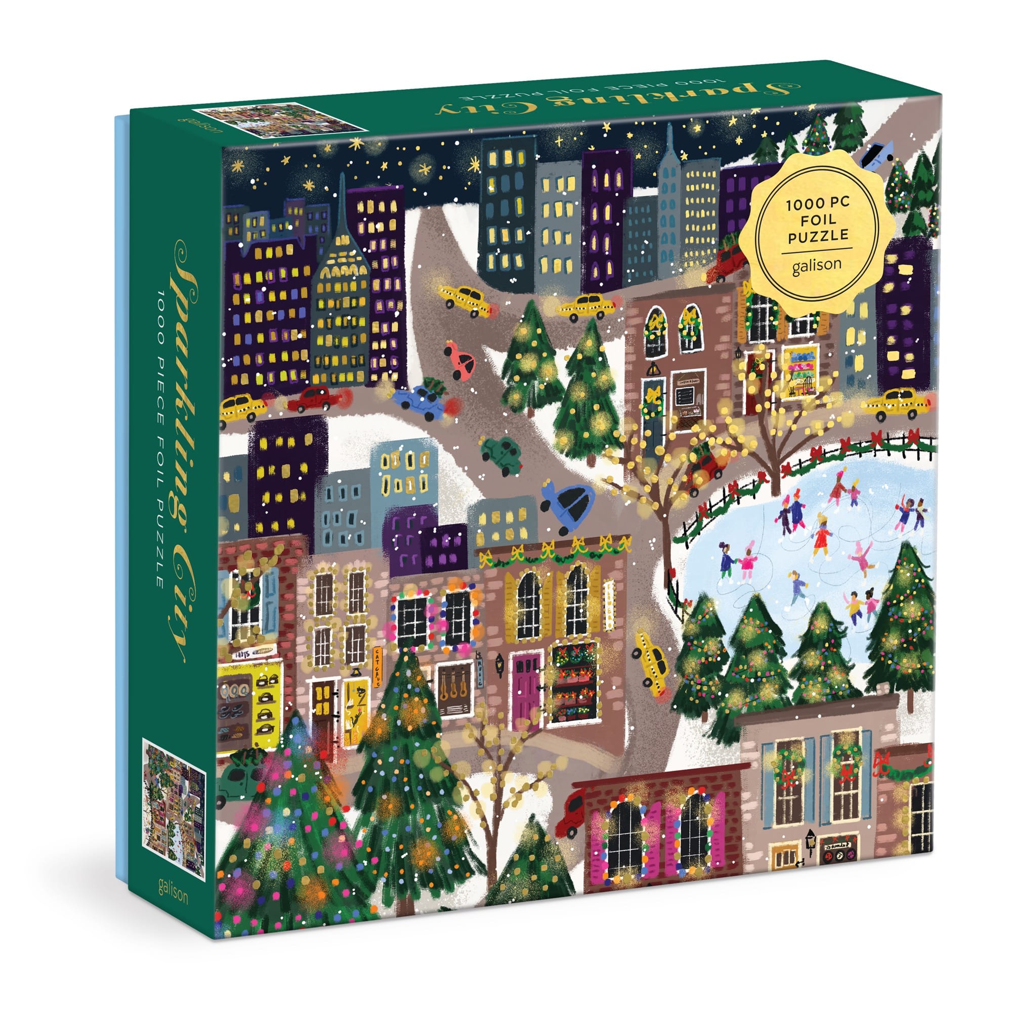 Sparkling City 1000 Piece Jigsaw Puzzle by Galison