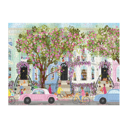 Spring Terrace 1000 Piece Jigsaw Puzzle by Galison - 3