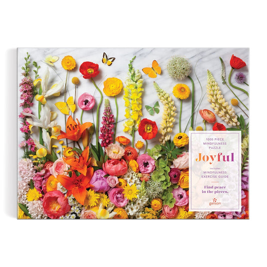 Joyful 1000 Piece Jigsaw Puzzle by Galison - 2