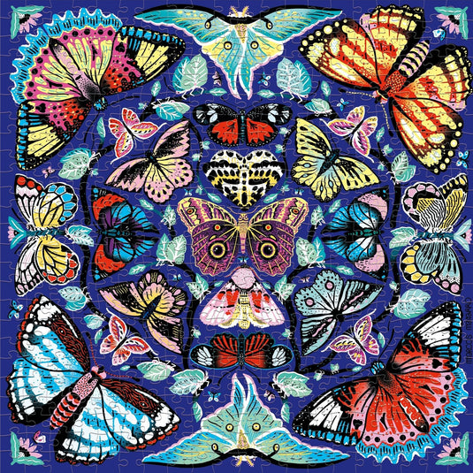 Kaleido-Butterflies 500 Piece Family Puzzle by Galison - 3