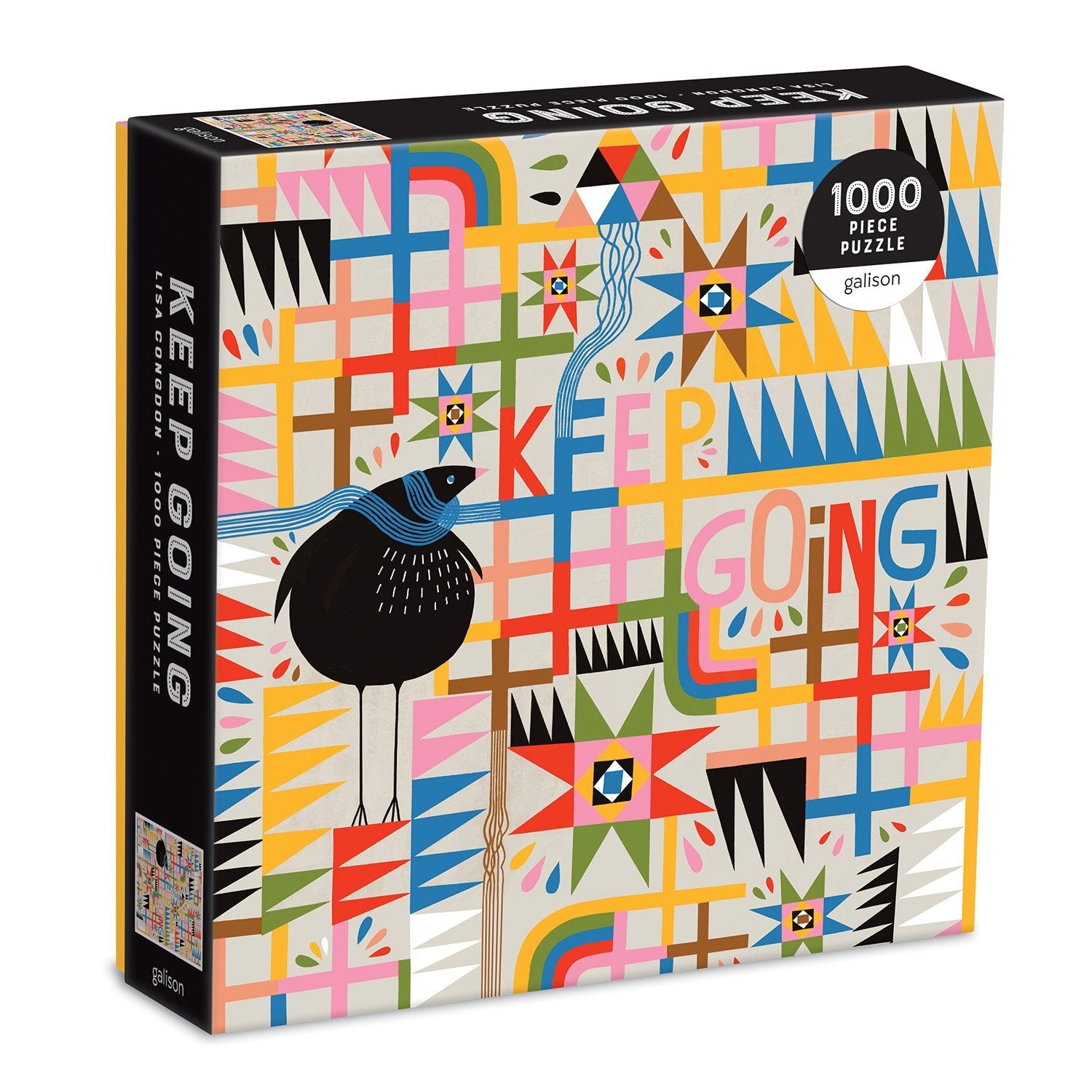 Keep Going 1000 Piece Jigsaw Puzzle by Galison