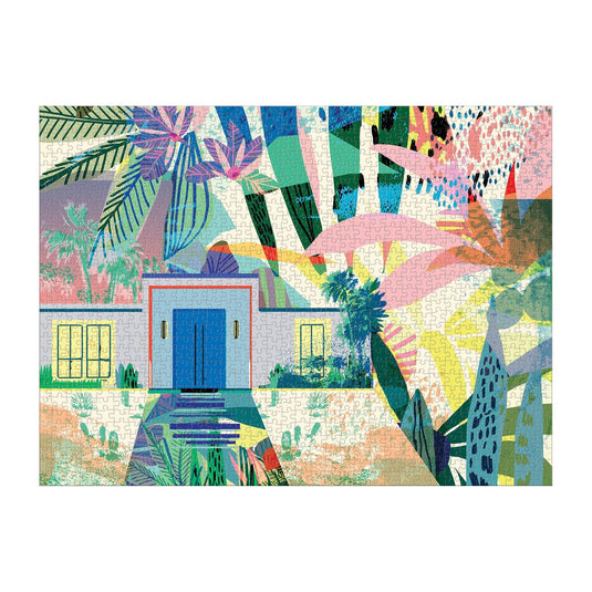 Palm Springs 1000 Piece Jigsaw Puzzle by Galison - 3