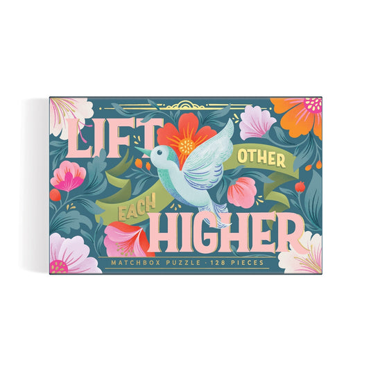 Lift Each Other Higher 128 Piece Jigsaw Puzzle by Galison - 2