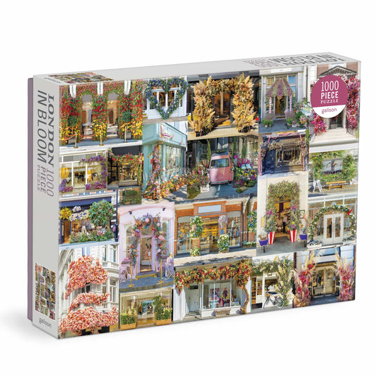 London in Bloom 1000 Piece Jigsaw Puzzle by Galison - 1
