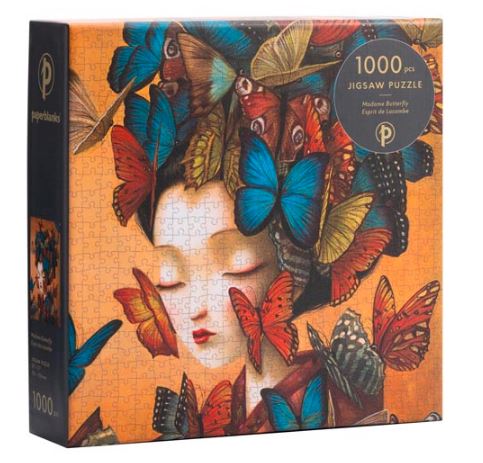 Madame Butterfly Jigsaw Puzzle by PaperBlanks