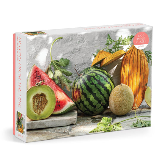 Melons from the Vine 1000 Piece Jigsaw Puzzle by Galison - 1