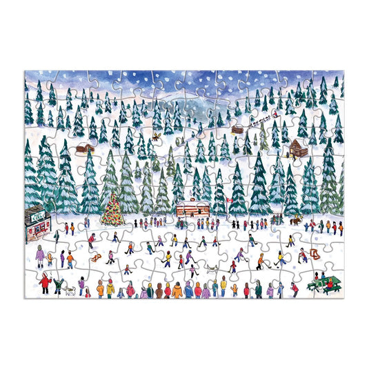 Michael Storrings 80 Piece 12 Days of Christmas Advent Jigsaw Puzzle Calendar by Galison