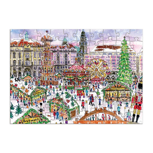 Michael Storrings 80 Piece 12 Days of Christmas Advent Jigsaw Puzzle Calendar by Galison