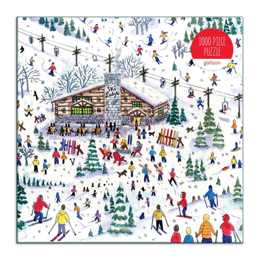 Apres Ski 1000 Piece Jigsaw Puzzle by Galison - 2