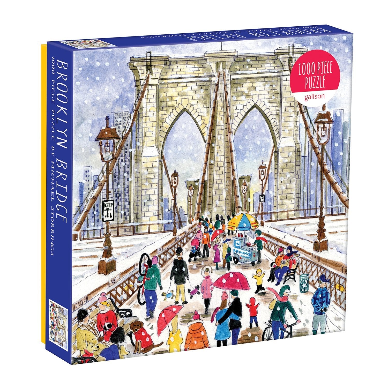 Brooklyn Bridge 1000 Piece Jigsaw Puzzle by Galison