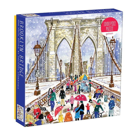 Brooklyn Bridge 1000 Piece Jigsaw Puzzle by Galison - 1