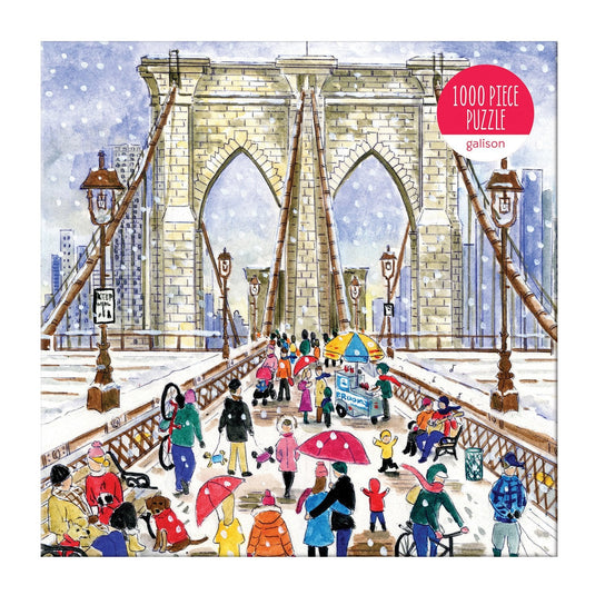 Brooklyn Bridge 1000 Piece Jigsaw Puzzle by Galison - 2