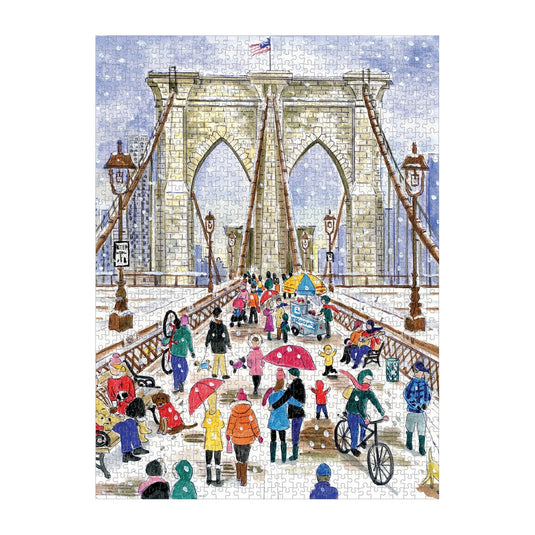 Brooklyn Bridge 1000 Piece Jigsaw Puzzle by Galison - 3