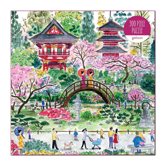 Japanese Tea Garden 300 Piece Jigsaw Puzzle by Galison - 2