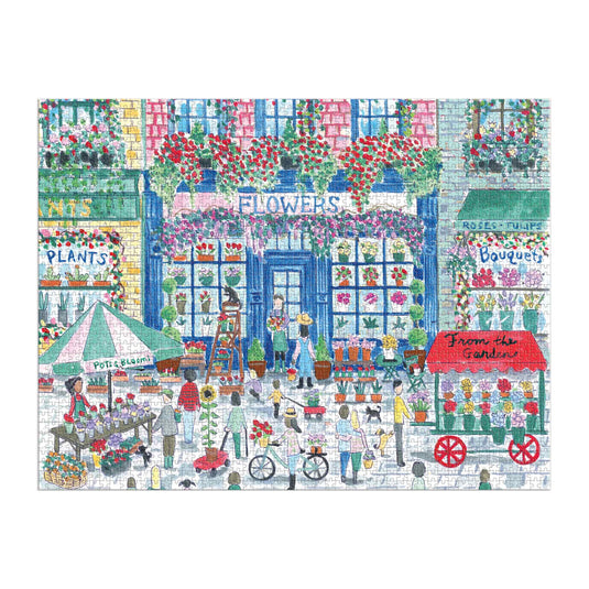 Market in Bloom 2000 Piece Jigsaw Puzzle by Galison - 3