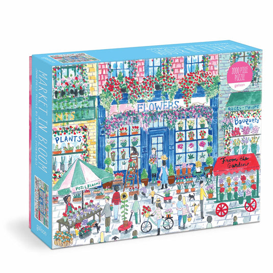 Market in Bloom 2000 Piece Jigsaw Puzzle by Galison - 1