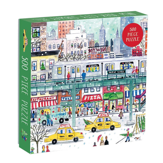 New York City Subway 500 Piece Jigsaw Puzzle by Galison - 1