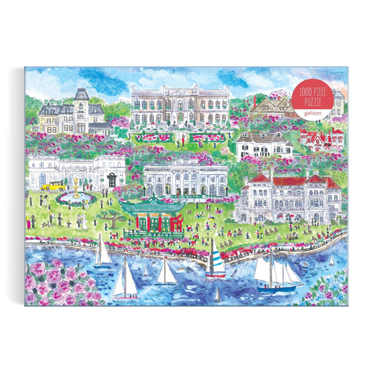 Newport Mansions 1000 Piece Jigsaw Puzzle by Galison - 2