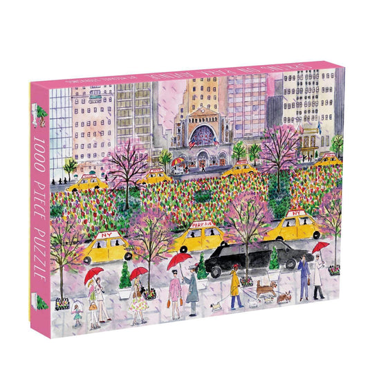 Spring On Park Avenue 1000 Piece Jigsaw Puzzle by Galison - 1