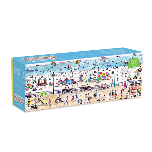 Summer Fun 1000 Piece Jigsaw Puzzle by Galison - 1