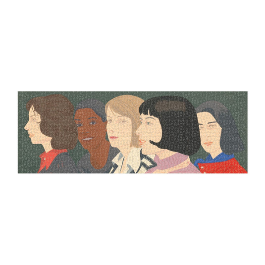 Five Women 1000 Piece Jigsaw Puzzle by Galison - 3