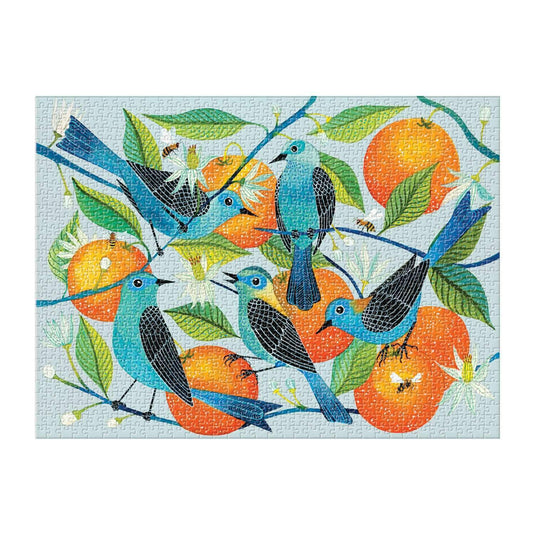 Naranjas 1000 Piece Jigsaw Puzzle by Galison