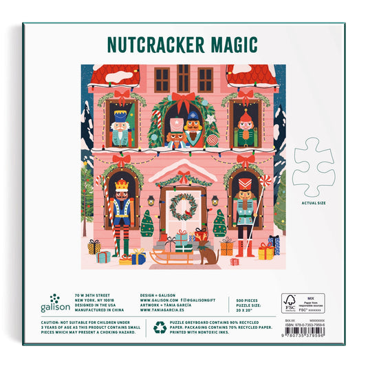 Nutcracker Magic 500 Piece Jigsaw Puzzle by Galison - 5