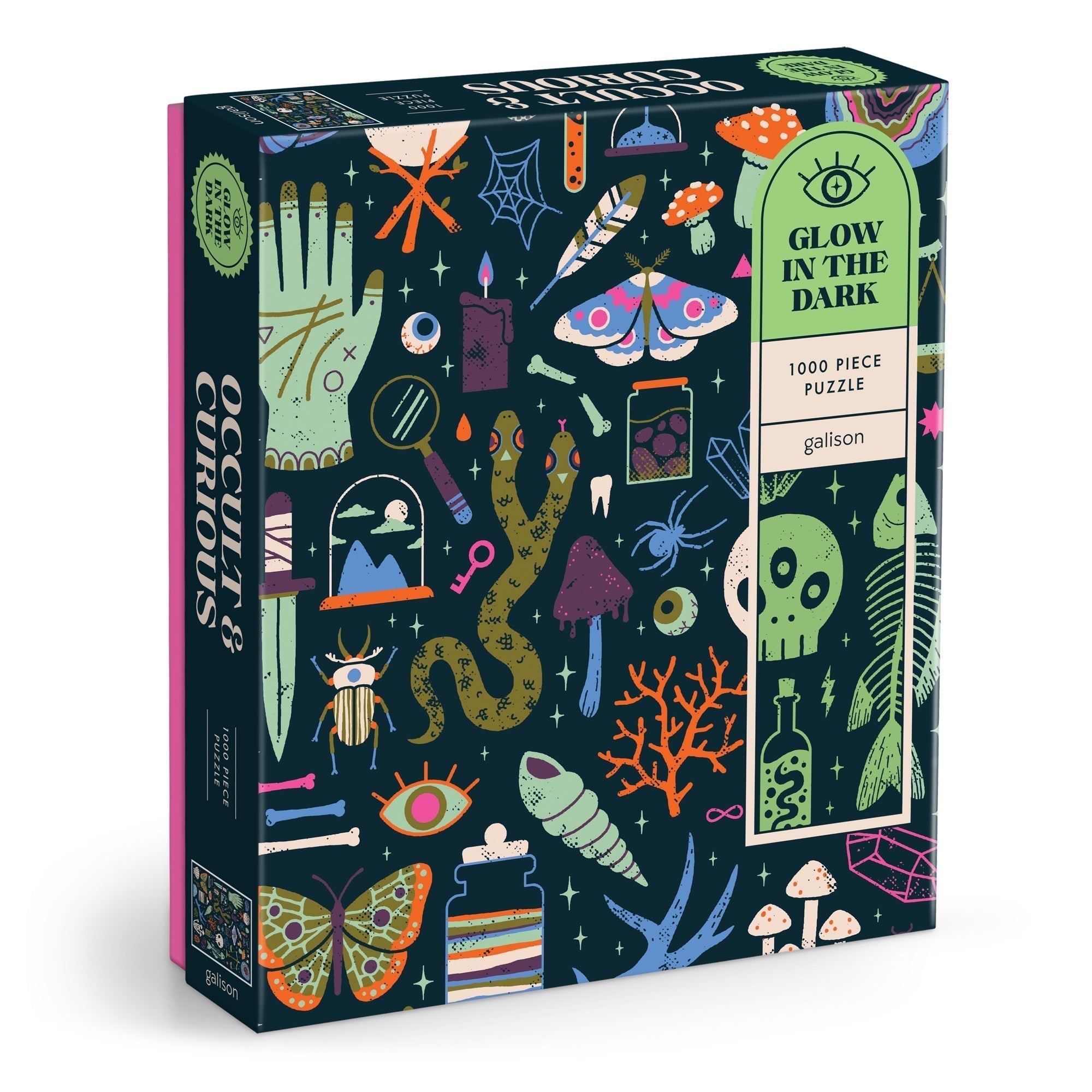 Occult and Curious 1000 Piece Jigsaw Puzzle by Galison