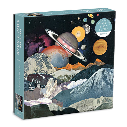 Out of this World 500 Piece Jigsaw Puzzle by Galison - 1