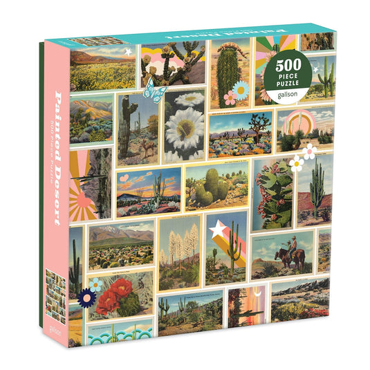 Painted Desert 500 Piece Jigsaw Puzzle by Galison - 1