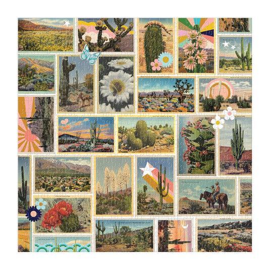 Painted Desert 500 Piece Jigsaw Puzzle by Galison - 3