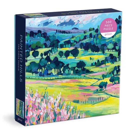 Painted Hills 500 Piece Jigsaw Puzzle by Galison - 1
