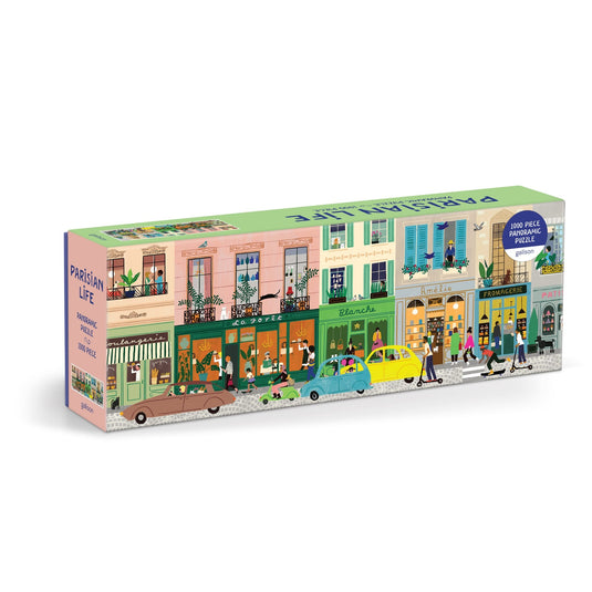 Parisian Life 1000 Piece Jigsaw Puzzle by Galison - 1
