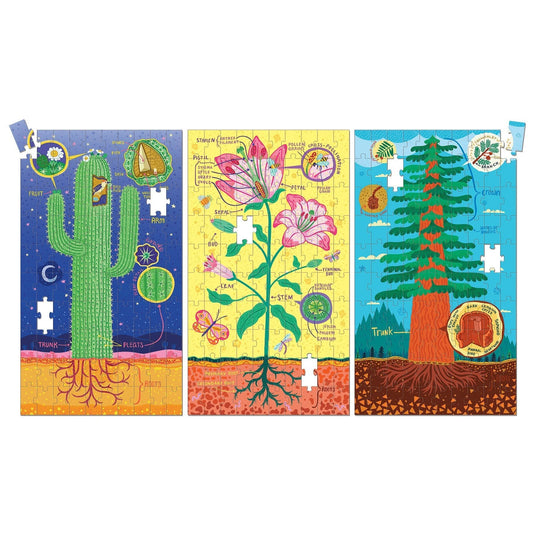 Plant Anatomy Science Puzzle Set by Galison - 5