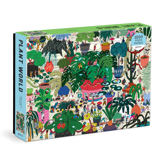 Plant World 1000 Piece Jigsaw Puzzle by Galison - 1