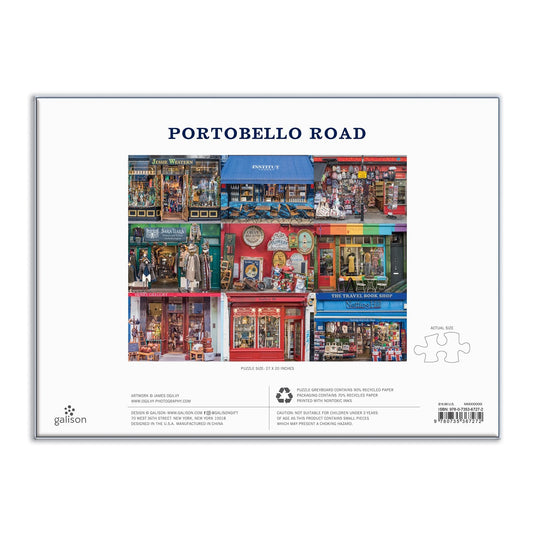 Portobello Road 1000 Piece Jigsaw Puzzle by Galison - 5