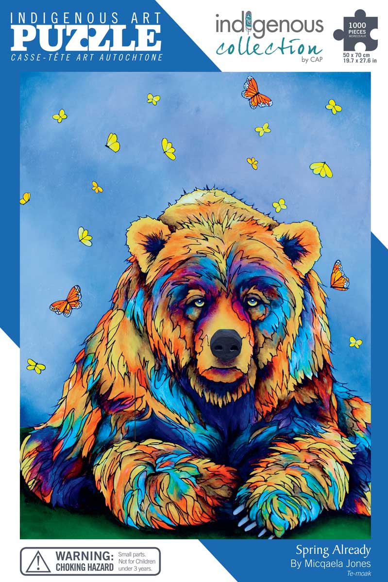 Spring Already (Te-Moak Tribe) 1000 Piece Jigsaw Puzzle By the Indigenous Collection