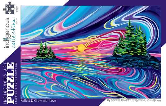Reflect & Grow with Love (Cree-Ojibway Tribe) 