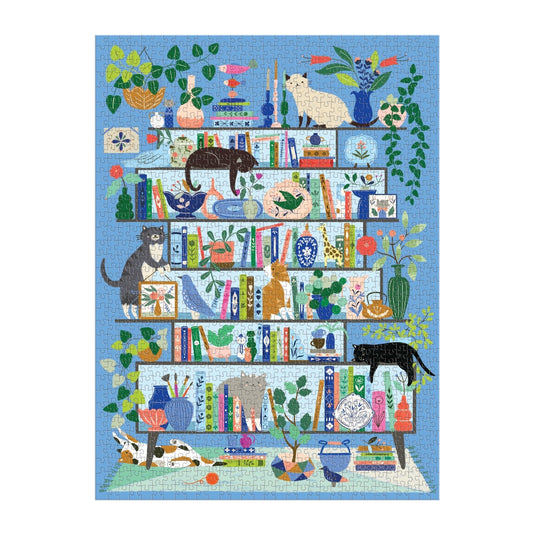 Purrfect Nook 1000 Piece Jigsaw Puzzle by Galison - 3