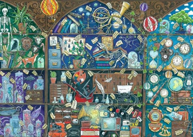 Cabinet of Curiosities 1000 Piece Jigsaw Puzzle