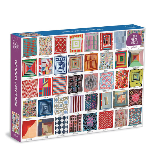 Quilts of Gee's Bend 1000 Piece Jigsaw Puzzle by Galison - 1