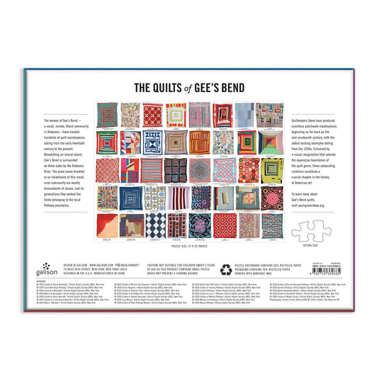 Quilts of Gee's Bend 1000 Piece Jigsaw Puzzle by Galison - 6