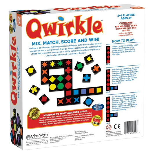 Qwirkle Board Game by MindWare