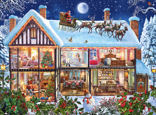 Christmas at Home 100 Piece Jigsaw Puzzle by Ravensburger Puzzle