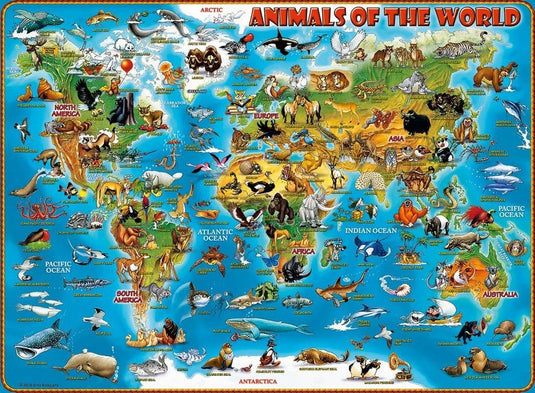 Animals of the World 300 Piece Jigsaw Puzzle by Ravensburger - 2