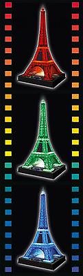 Eiffel Tower: Night Edition 216 Piece 3D Jigsaw Puzzle by Ravensburger - 2