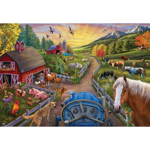 My First Farm 24 Piece Floor Puzzle by Ravensburger - 1