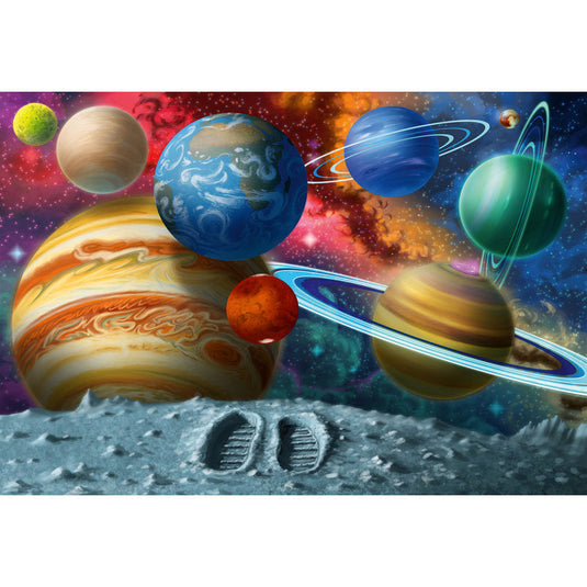 Stepping Into Space 24 Piece Floor Puzzle by Ravensburger - 1